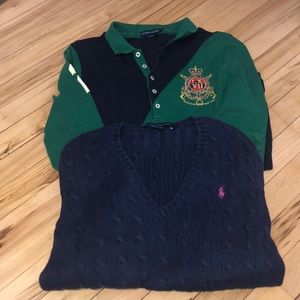 TWO POLO shirts!
